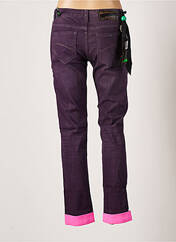 Jeans coupe droite violet ONE GREEN ELEPHANT pour femme seconde vue