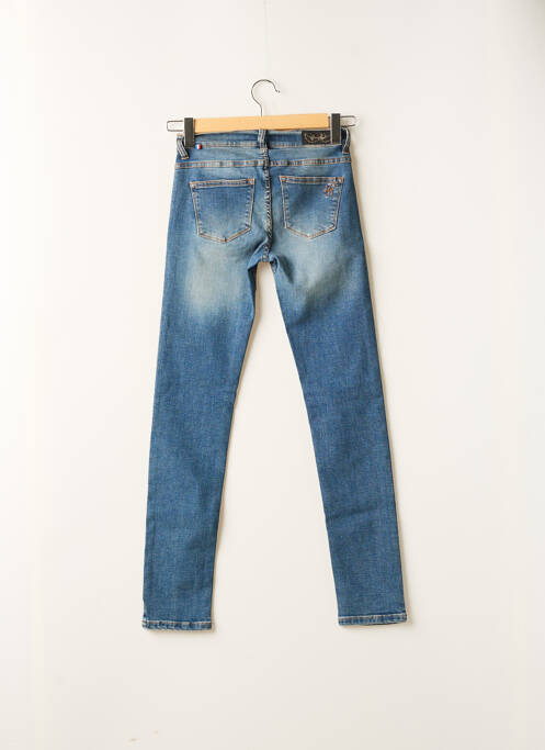 Jeans coupe slim bleu BREIZH ANGEL pour femme