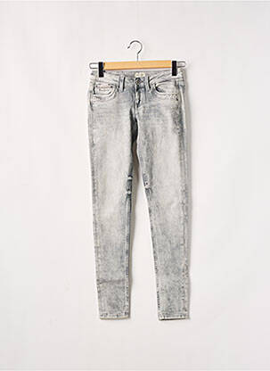Jeans coupe slim slim taille normale gris PEPE JEANS femme