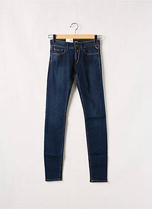 Jeans coupe slim slim taille normale bleu REPLAY femme