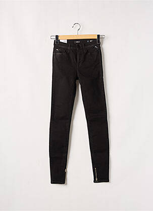Pantalon slim skinny taille normale noir REPLAY femme