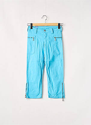 Pantacourt slim bleu CIMARRON fille
