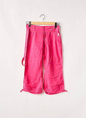 Bermuda coupe droite rose TEDDY SMITH INDUSTRY fille