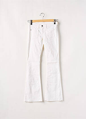 Pantalon droit blanc RWD pour fille