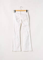 Pantalon droit blanc RWD pour fille seconde vue