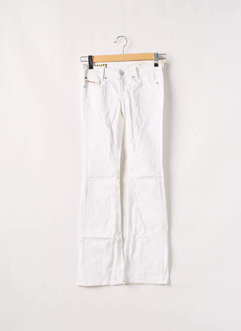 Jeans bootcut blanc DIESEL pour fille