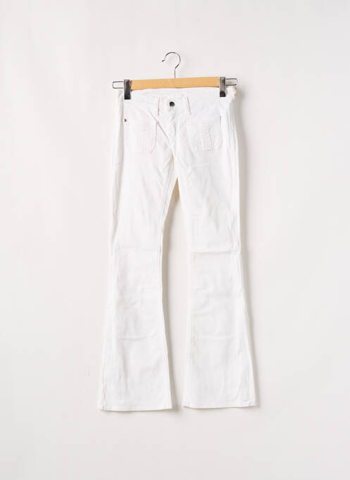 Pantalon droit blanc RWD pour fille