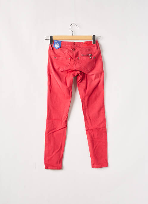 Pantalon slim rouge FREEMAN T.PORTER pour femme