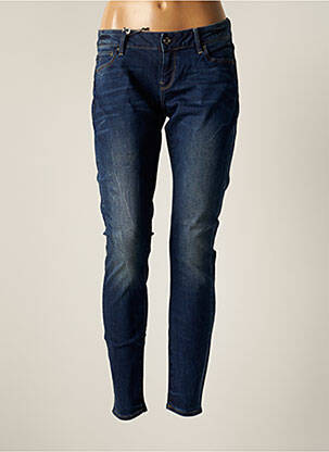 Jeans coupe slim slim taille basse bleu G STAR femme