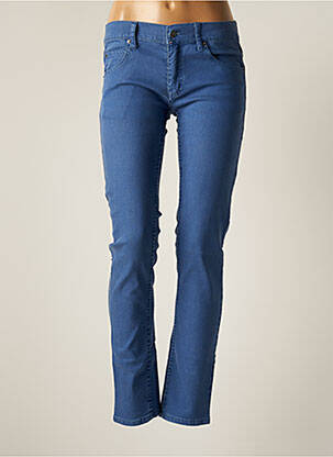 Jeans skinny stretch taille basse bleu CHEAP MONDAY femme