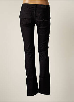 Jeans coupe slim stretch taille basse noir DONOVAN femme