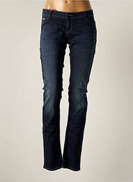 Jeans coupe slim slim taille basse bleu DONOVAN femme