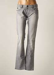 Jeans coupe droite gris KAPORAL pour femme seconde vue