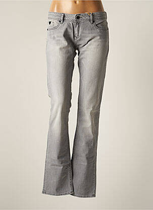 Jeans coupe droite gris KAPORAL pour femme