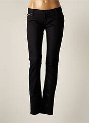 Jeans coupe slim noir DONOVAN pour femme seconde vue