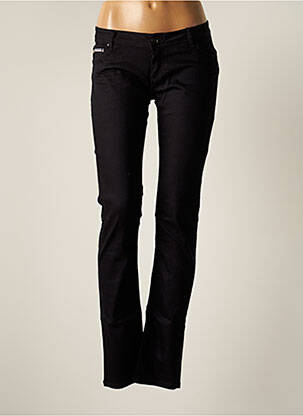 Jeans coupe slim noir DONOVAN pour femme