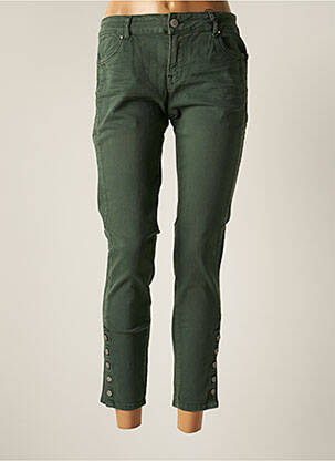 Jeans coupe slim vert HEARTLESS JEANS pour femme