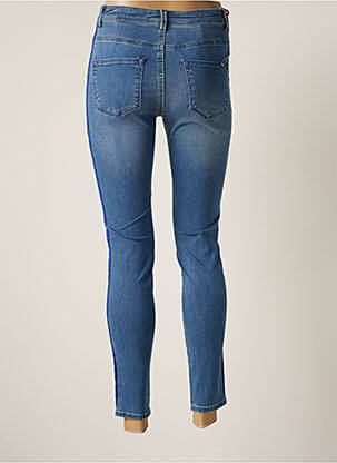 Jeans coupe slim slim taille normale bleu TEDDY SMITH femme