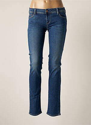 Jeans coupe slim bleu TEDDY SMITH pour femme