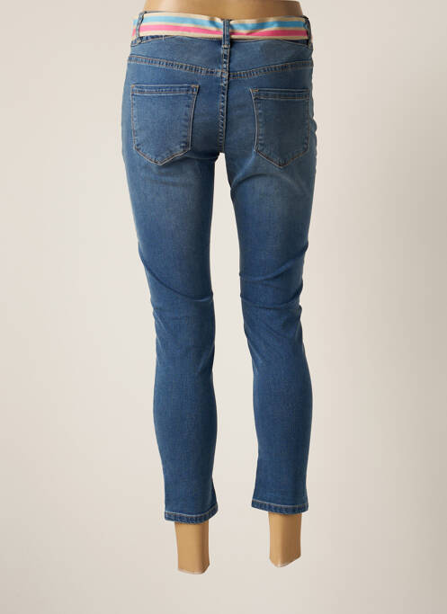 Jeans coupe slim bleu TEDDY SMITH pour femme