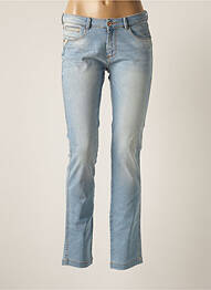 Jeans coupe slim slim taille basse bleu RWD femme