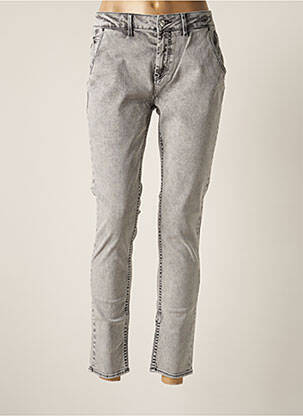 Jeans coupe slim slim taille normale gris REIKO femme