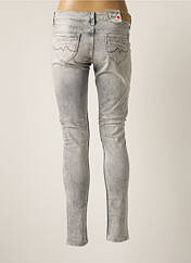 Jeans coupe slim gris PEPE JEANS pour femme seconde vue