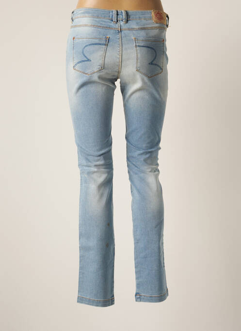 Jeans coupe slim slim taille basse bleu RWD femme