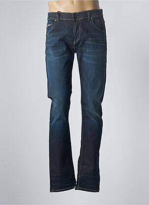 Jeans coupe slim slim taille normale bleu DONOVAN homme