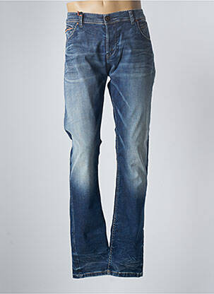 Jeans coupe droite bleu DONOVAN pour homme