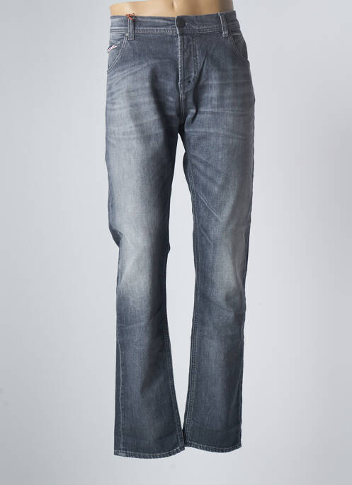 Jeans coupe droite gris DONOVAN pour homme