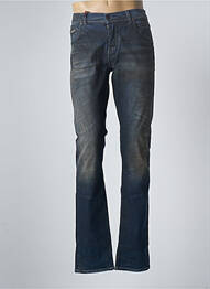 Jeans coupe slim slim taille basse bleu DONOVAN homme