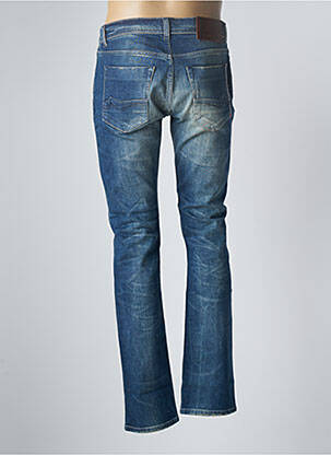 Jeans coupe slim slim taille basse bleu DONOVAN homme