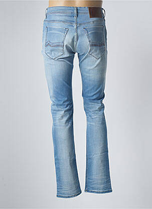 Jeans coupe slim slim taille basse bleu DONOVAN homme
