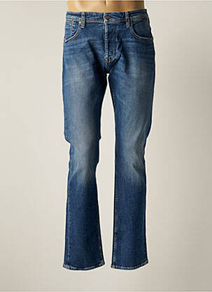 Jeans coupe droite bleu TEDDY SMITH pour homme