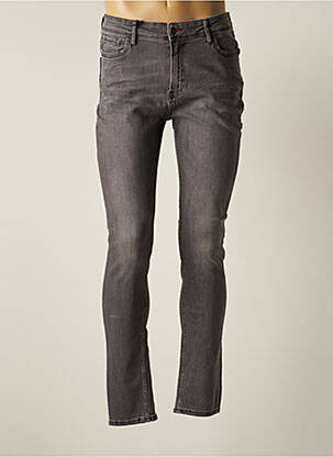 Jeans skinny gris TEDDY SMITH pour homme