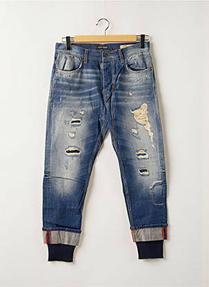 Jeans coupe droite fermeture boutonnée sur le devant taille normale bleu ANTONY MORATO homme