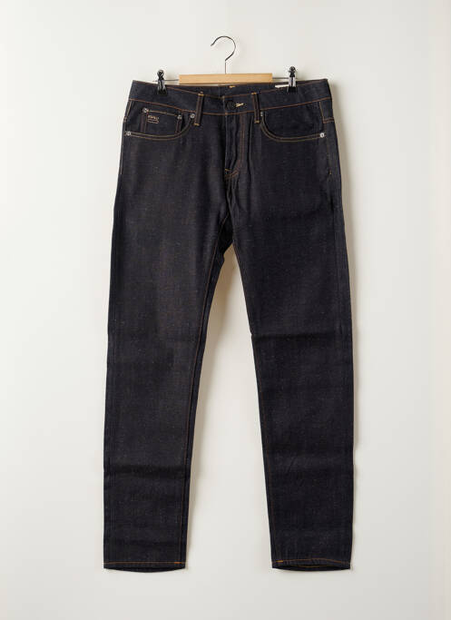 Jeans coupe slim fermeture boutonnée sur le devant taille normale bleu G STAR homme
