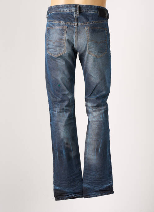 Jeans coupe droite bleu DIESEL pour homme
