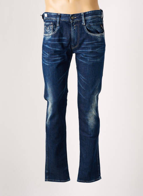 Jeans coupe slim bleu REPLAY pour homme