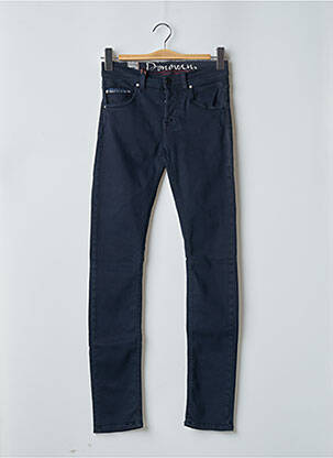 Pantalon slim stretch taille normale bleu DONOVAN homme