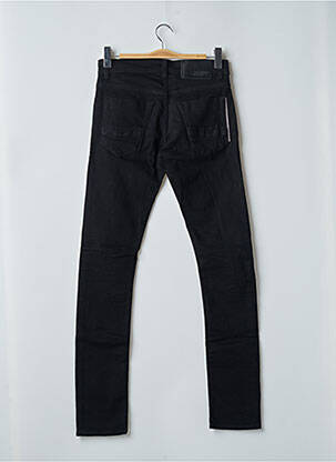 Jeans coupe slim slim taille normale noir DONOVAN homme
