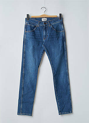 Jeans coupe slim slim taille normale bleu WRANGLER homme