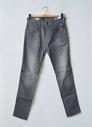 Jeans coupe slim slim taille normale gris REPLAY homme