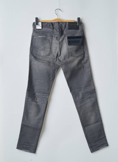Jeans coupe slim gris REPLAY pour homme
