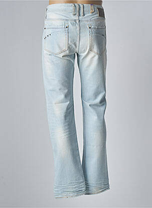 Jeans coupe droite effet usé délavé taille basse bleu JAPAN RAGS homme