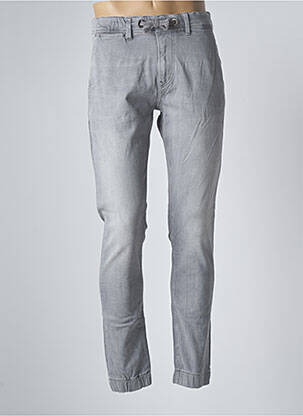 Jeans coupe slim gris PEPE JEANS pour homme