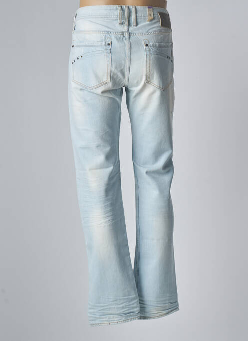 Jeans coupe droite effet usé délavé taille basse bleu JAPAN RAGS homme