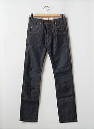 Jeans coupe droite tissage toile taille normale bleu FREEMAN T.PORTER homme