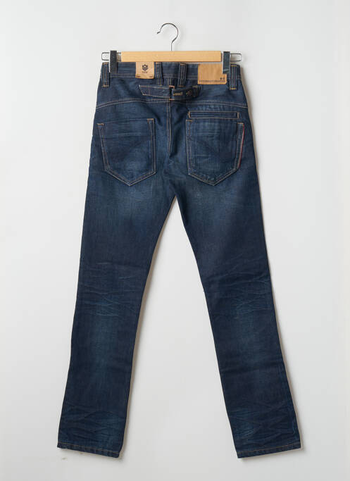 Jeans coupe droite tissage toile taille normale bleu FREEMAN T.PORTER homme